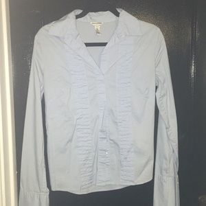 Banana Republic light blue blouse